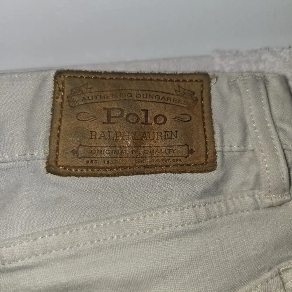Polo Ralph Lauren Authentic Dungarees Jeans Men’s 32 x 32 beige